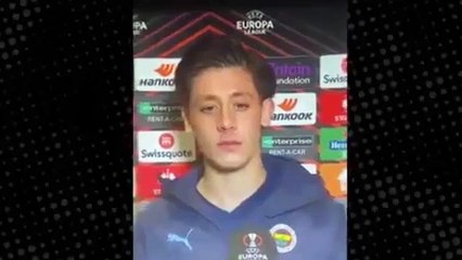 Arda Güler canlı yayında olduğunu fark etmedi! Televizyonlara yansımayan görüntü