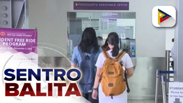 Libreng sakay ng LRT-2 sa mga estudyante, hanggang bukas na lang