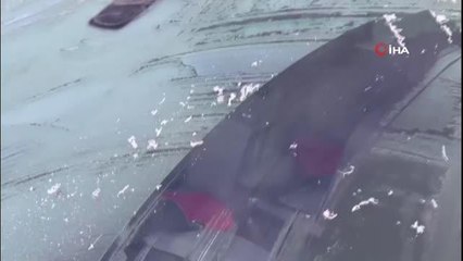 Sarıkamış buz kesti, dereler dondu