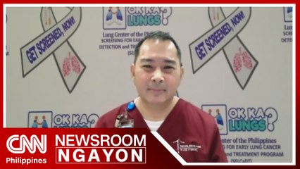 Tamang pangangalaga sa ating mga baga | Newsroom Ngayon