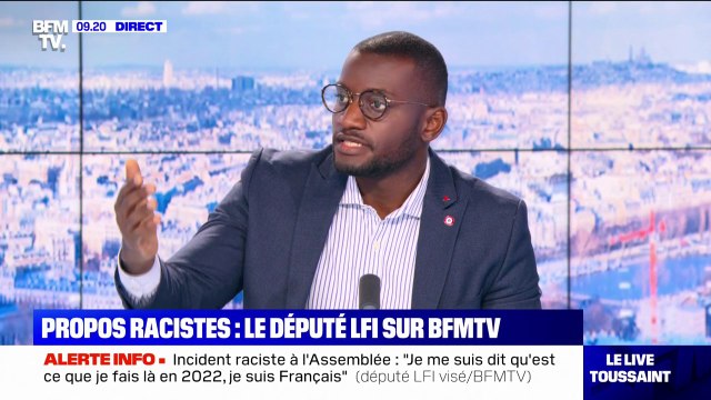 Carlos Martens Bilongo à propos du 49.3: Par rapport à cette insulte proférée à mon égard, qu'ils ne votent pas la motion de censure de la France Insoumise