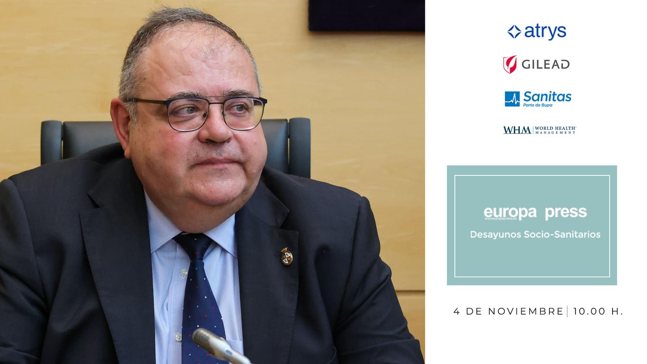 Desayuno Socio-Sanitario Europa Press con el consejero de Sanidad de la Junta de Castilla y León, Alejandro Vázquez Ramos