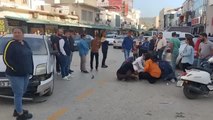 Silifke'de otomobille çarpışan motosikletin sürücüsü yaralandı