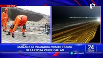 Costa Verde del Callao: HOY se inaugura primer tramo de la obra vial