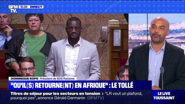Dominique Sopo à propos des propos de Grégoire de Fournas: On est clairement dans du racisme