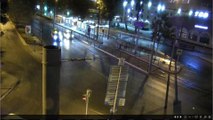 İzmir kent kameraları deprem anını böyle kaydetti