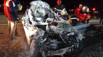 Aksaray’da feci kaza: Sürücü araçta sıkışarak can verdi