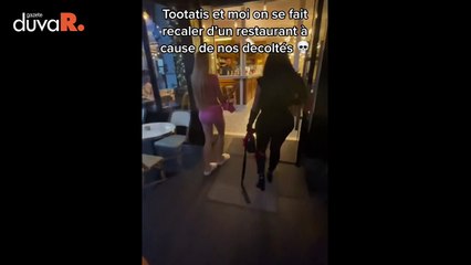TikTok fenomenini elbisesi nedeniyle restorana almadılar