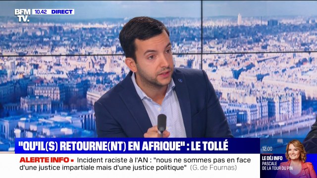 Jean-Philippe Tanguy: On est passé d'une invective raciste qui s'effondre, car ce n'est pas du tout ce qui a été dit, au procès de la position du RN sur la politique migratoire