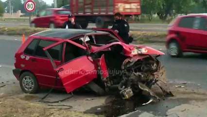 Accidente en la ruta 66