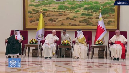 Arrivo di Papa Francesco in Bahrein - 3 novembre 2022