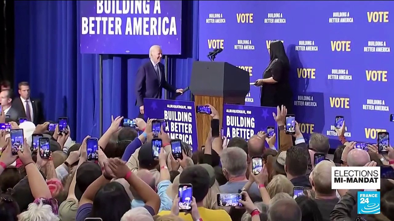 Midterms : "Les élections les plus importantes de nos vies", assure Joe Biden