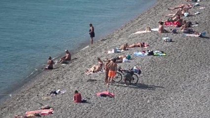 ANTALYA'DA KASIMDA DENİZ KEYFİ