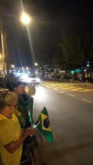 Ato em frente ao 23º BI em Blumenau