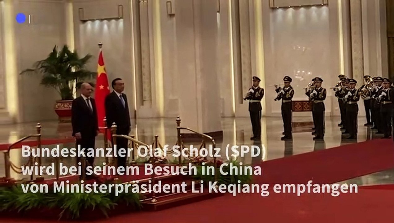 Kanzler Scholz mahnt in China faire Handelsbedingungen an