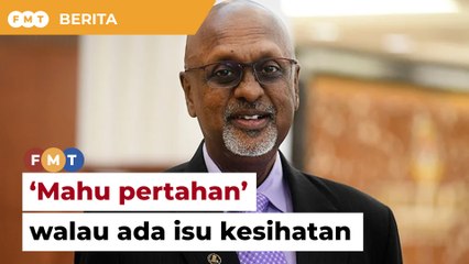 Saya bertegas mahu pertahan Sg Buloh walau ada isu kesihatan, kata Sivarasa