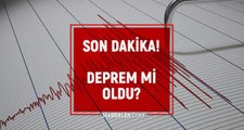 İzmir'de deprem mi oldu? 4 Kasım İzmir deprem mi oldu? İzmir depremi nerede oldu? Az önce deprem mi oldu?