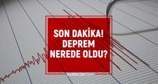 İzmir'de kaç büyüklüğünde deprem oldu? Dün gece deprem nerede, kaç büyüklüğünde oldu?