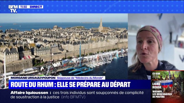 Route du Rhum: comment la skippeuse Morgane Ursault-Poupon se prépare-t-elle au départ ?
