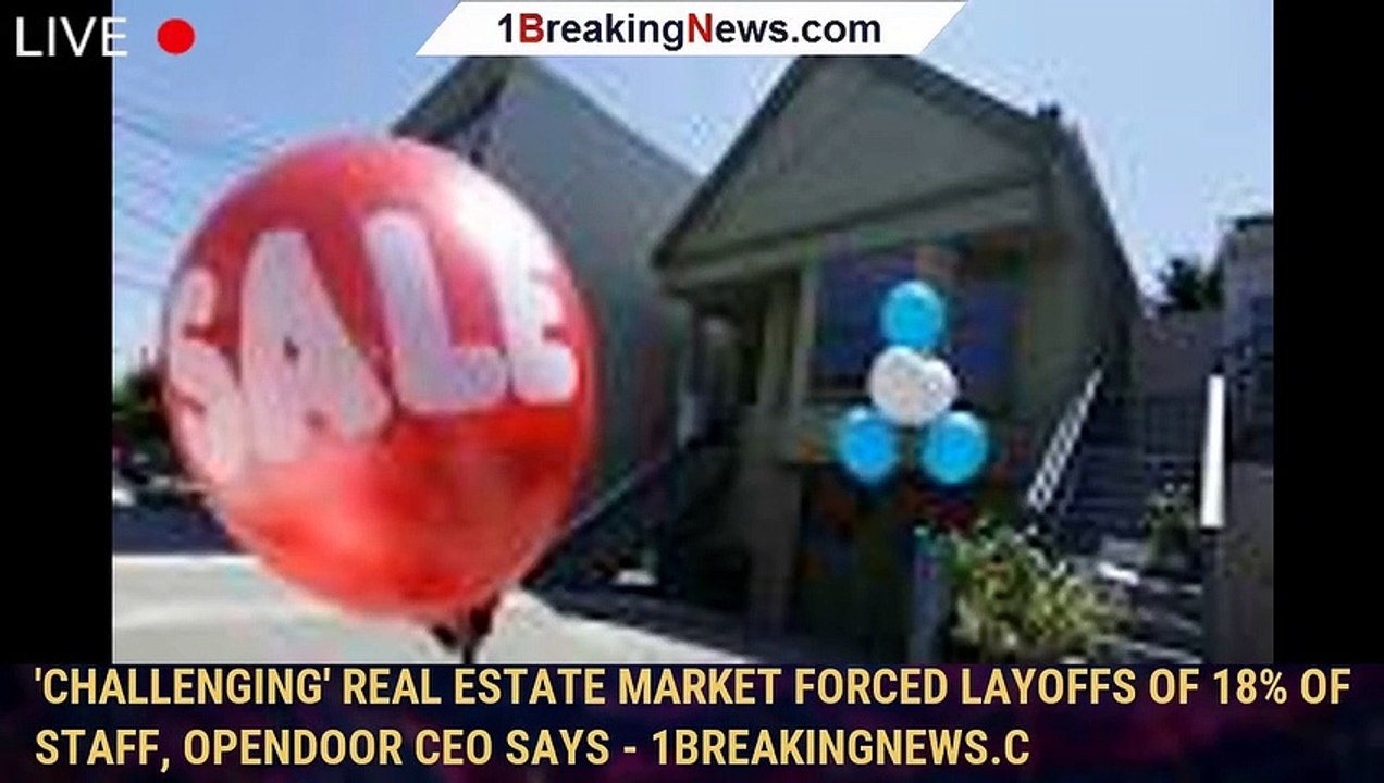 'Challenging' real estate market forced layoffs of 18 of staff