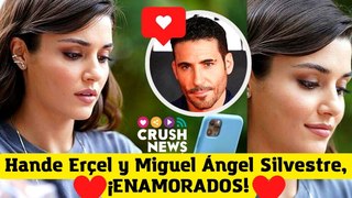 Miguel Ángel Silvestre y Hande Erçel (‘Love is in the air’), muestran su amor delante de todos