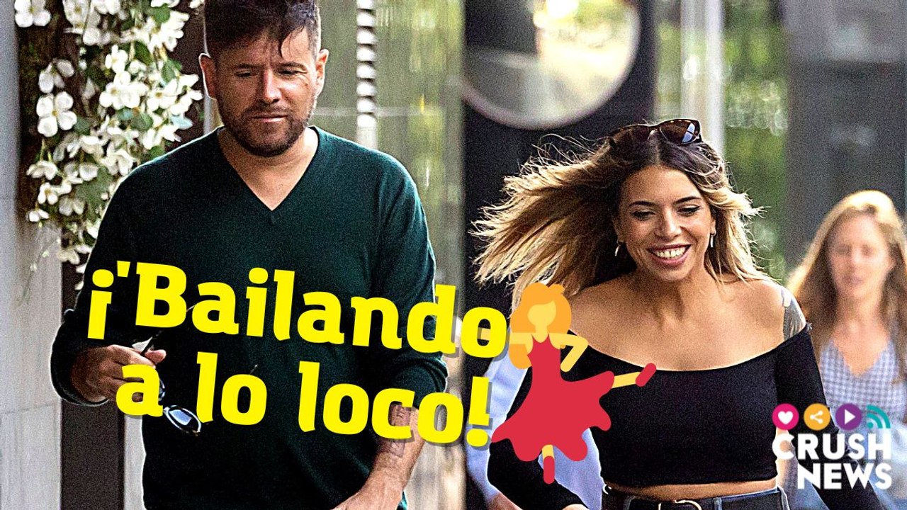 ¡A lo loco! Pablo López baila con su novia Laura Rubio en la calle