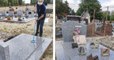 « C'est une façon pour moi de rendre service » : il nettoie les tombes pour les familles qui ne peuvent plus le faire