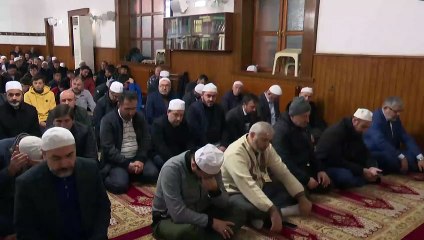 Diyanet İşleri Başkanı Erbaş, sabah namazında Kızılcahamamlılarla bir araya geldi