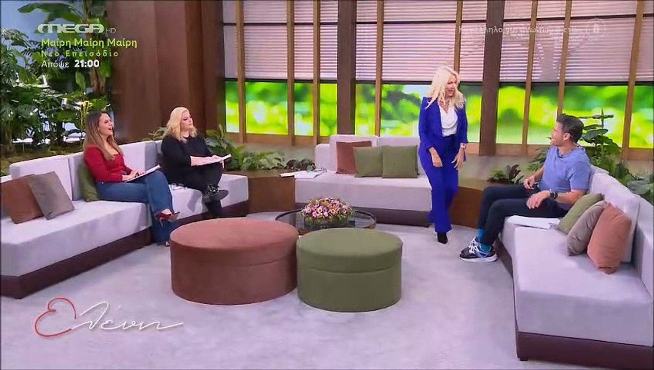 Ελένη Μενεγάκη: Η on air ατάκα της που «πάγωσε» τον Δημήτρη Ουγγαρέζο