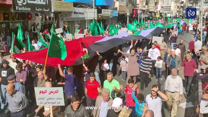 "شدوا بعضكم يا أهل فلسطين".. من عمان إلى القدس