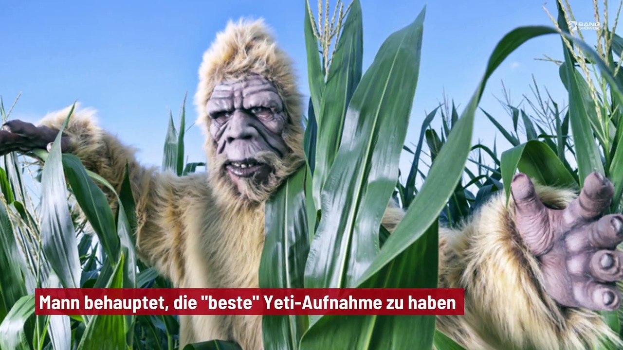 Mann behauptet, die 'beste' Yeti-Aufnahme zu haben