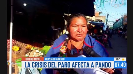 Crisis del paro afecta a Pando con el abastecimiento de huevo y carne de pollo