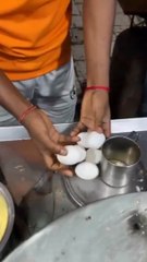 Omlet with only butter used