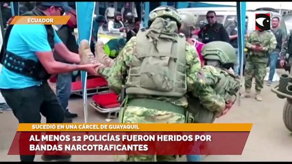 Скачать видео: Al menos 12 policías fueron heridos por bandas narcotraficantes