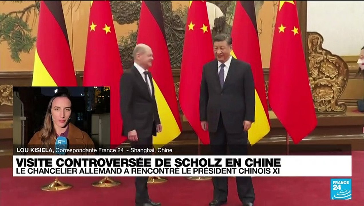 Olaf Scholz en Chine : "Pour Xi Jinping, cette visite est un succès politique"