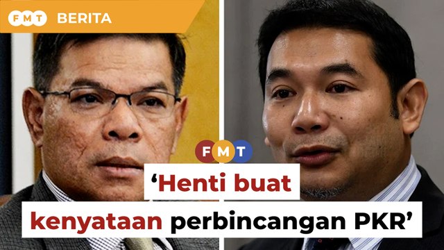 Henti buat kenyataan perbincangan PKR, Saifuddin beritahu Rafizi