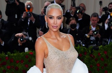 Kim Kardashian was 'devastated' when she didn't fit into Marilyn Monroe's dress on first attempt: 'They were very firm'