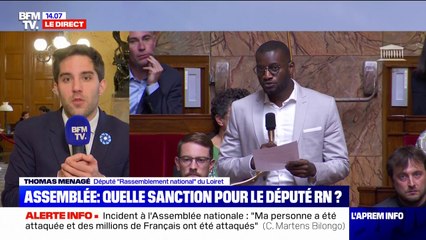 Thomas Ménagé, député RN: "Monsieur Darmanin cherche à nous nuire"