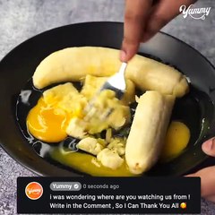 Don't Waste Leftover Banana, Try This Easy And Delicious Recipe - Yummy