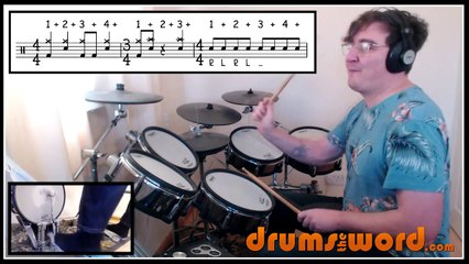 ★ Master Of Puppets (Metallica) ★ FREE Video Drum Lesson | How To Play SONG (Lars Ulrich)