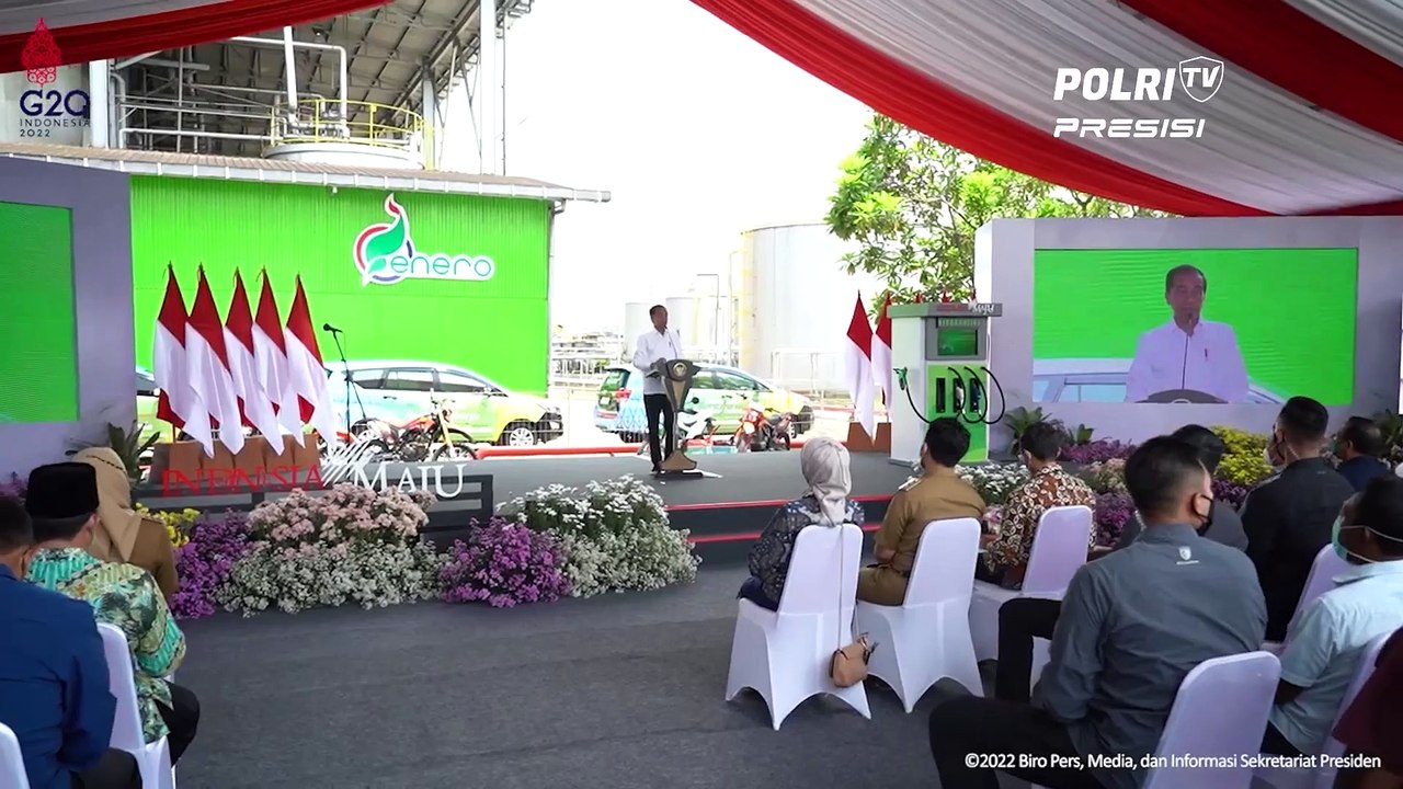 Presiden Jokowi Memulai Program Bioetanol Tebu untuk Ketahanan Energi di Mojokerto
