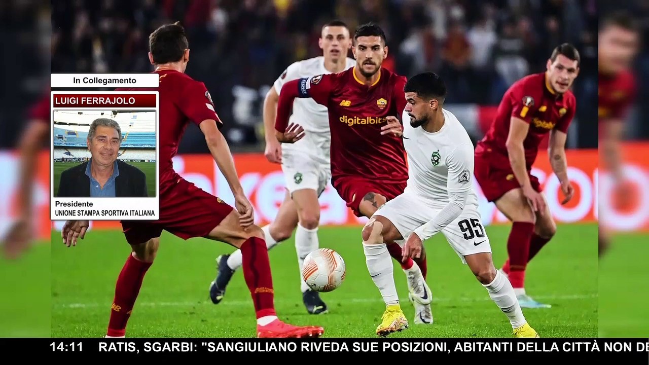 Commenti in diretta su Roma-Ludogorets