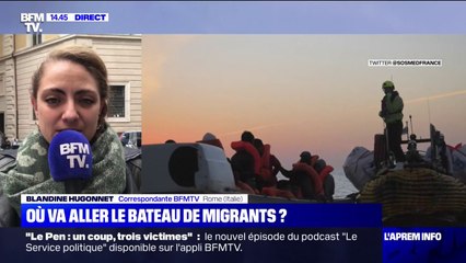 下载视频: Bateau de migrants bloqué en Méditerranée: L'Italie de Giorgia Meloni reste silencieuse