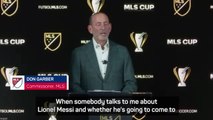 MLS is big enough to attract Lionel Messi