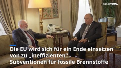 EU-Spitzen jetten zur COP27 während Kohle länger genutzt wird