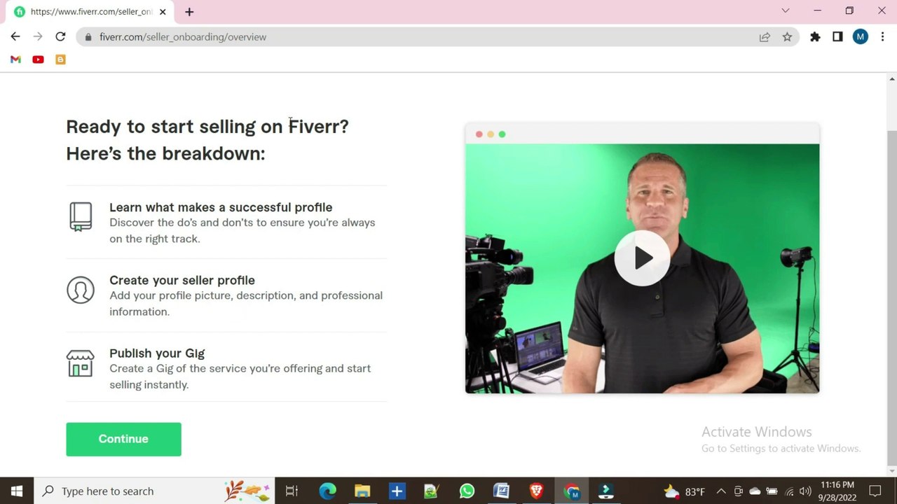 How To Create Fiverr Account in 2022