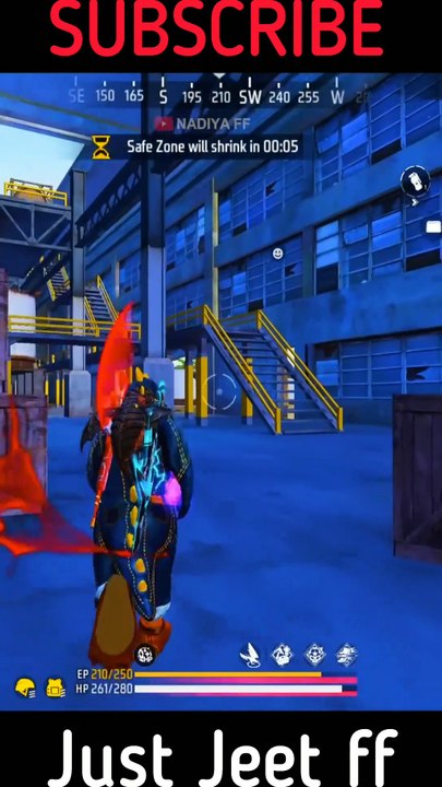 1 vs 4 clutch || free fire ||