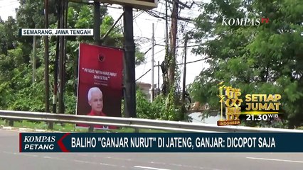Baliho Ganjar Nurut Jadi Sorotan, Begini Respon Ganjar Pranowo...