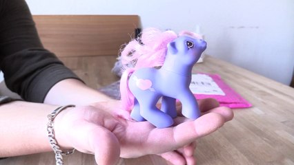 MY LITTLE PONY-UNBOXING PONY POST PURPLE BABY VALENTINE TWIN
