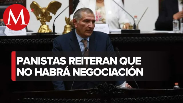 “No ponga el desorden”: pide PAN a Adán Augusto por supuesta negociación de reforma electoral